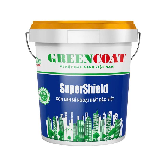 Sơn men sứ ngoại thất đặc biệt - SuperShield